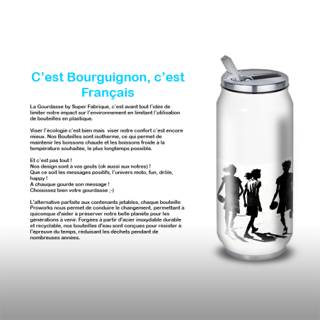 Gourde Alu et Thermos BasketBall Gourde Alu et Thermos BasketBall