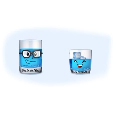 Gourde Alu et Thermos Eau ou Curaçao Gourde Alu et Thermos Eau ou Curaçao