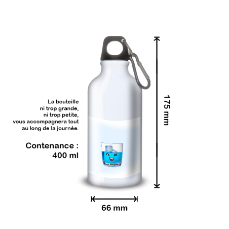 Gourde Alu et Thermos Eau ou Curaçao Gourde Alu et Thermos Eau ou Curaçao