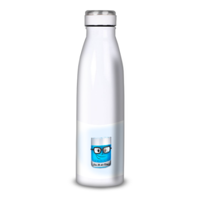 Gourde Alu et Thermos Eau ou CuraÃ§ao