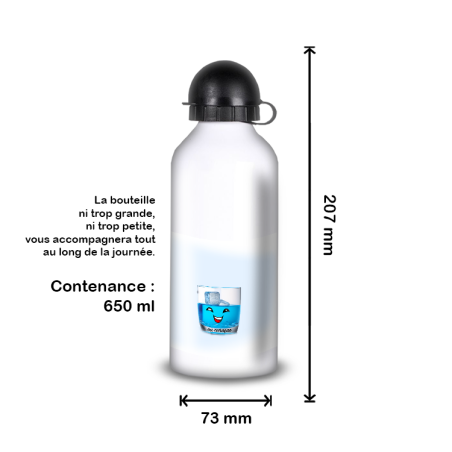 Gourde Alu et Thermos Eau ou Curaçao Gourde Alu et Thermos Eau ou Curaçao