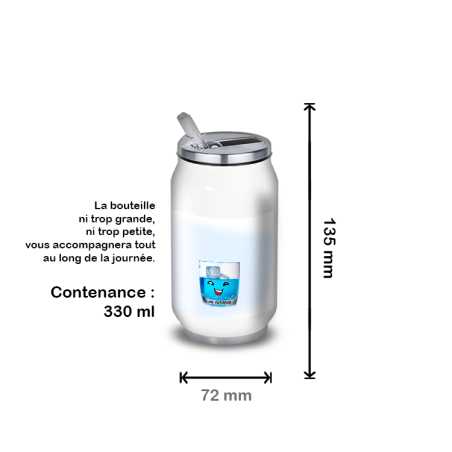 Gourde Alu et Thermos Eau ou Curaçao Gourde Alu et Thermos Eau ou Curaçao