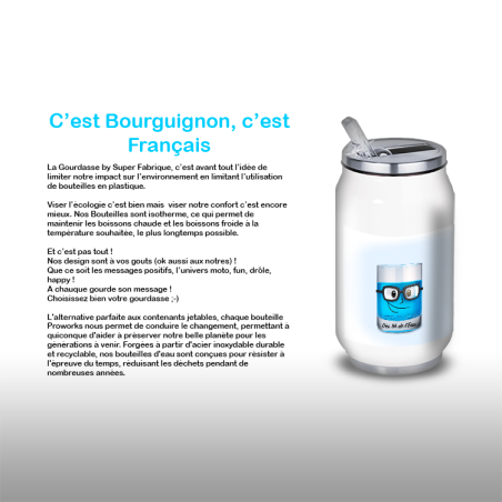 Gourde Alu et Thermos Eau ou Curaçao Gourde Alu et Thermos Eau ou Curaçao