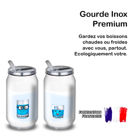 Gourde Alu et Thermos Eau ou Curaçao Gourde Alu et Thermos Eau ou Curaçao