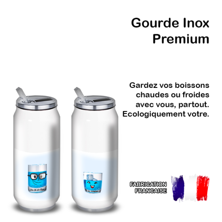 Gourde Alu et Thermos Eau ou Curaçao Gourde Alu et Thermos Eau ou Curaçao