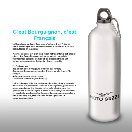 Gourde Alu et Thermos Moto Guzzi Gourde Alu et Thermos Moto Guzzi