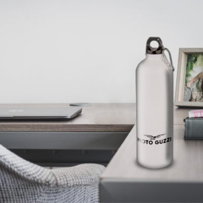 Gourde Alu et Thermos Moto Guzzi