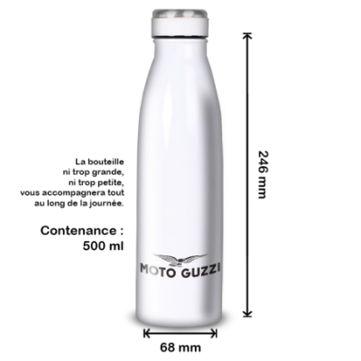 Gourde Alu et Thermos Moto Guzzi