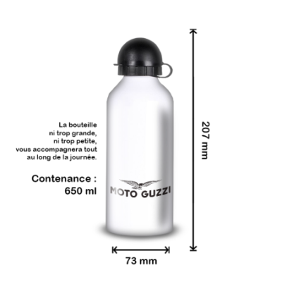 Gourde Alu et Thermos Moto Guzzi