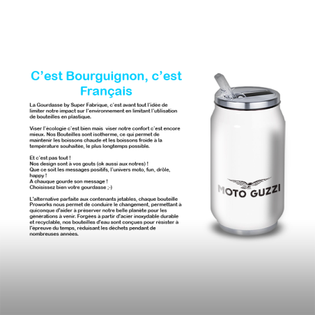 Gourde Alu et Thermos Moto Guzzi Gourde Alu et Thermos Moto Guzzi
