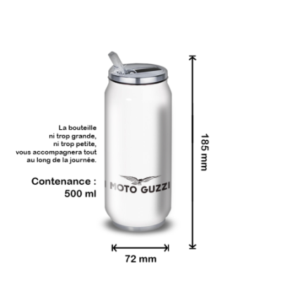 Gourde Alu et Thermos Moto Guzzi