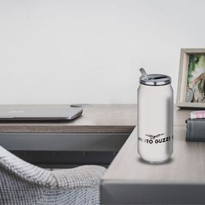 Gourde Alu et Thermos Moto Guzzi