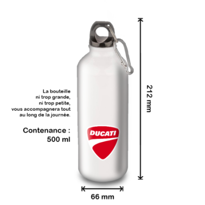 Gourde Alu et Thermos Moto Ducati