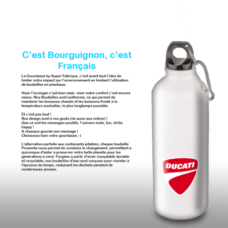 Gourde Alu et Thermos Moto Ducati Gourde Alu et Thermos Moto Ducati
