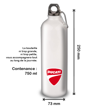 Gourde Alu et Thermos Moto Ducati Gourde Alu et Thermos Moto Ducati