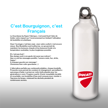 Gourde Alu et Thermos Moto Ducati Gourde Alu et Thermos Moto Ducati