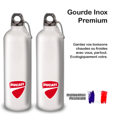 Gourde Alu et Thermos Moto Ducati