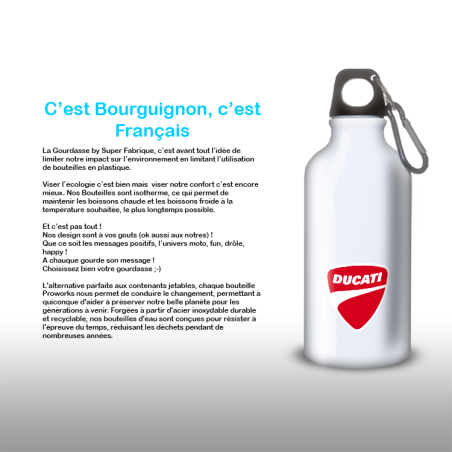 Gourde Alu et Thermos Moto Ducati Gourde Alu et Thermos Moto Ducati