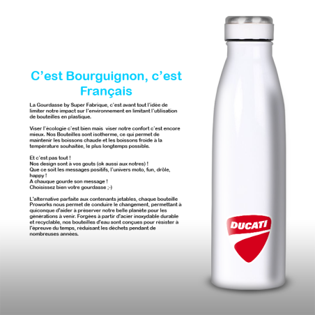 Gourde Alu et Thermos Moto Ducati Gourde Alu et Thermos Moto Ducati
