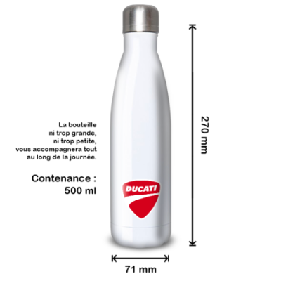 Gourde Alu et Thermos Moto Ducati