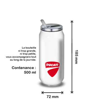 Gourde Alu et Thermos Moto Ducati