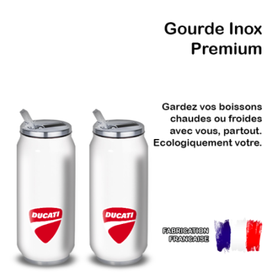 Gourde Alu et Thermos Moto Ducati
