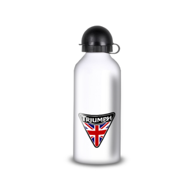 Gourde Alu et Thermos Moto Triumph UK Flag