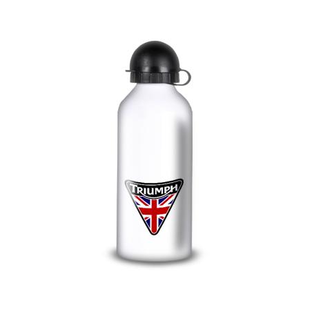 Gourde Alu et Thermos Moto Triumph UK Flag Gourde Alu et Thermos Moto Triumph UK Flag