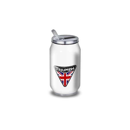 Gourde Alu et Thermos Moto Triumph UK Flag Gourde Alu et Thermos Moto Triumph UK Flag