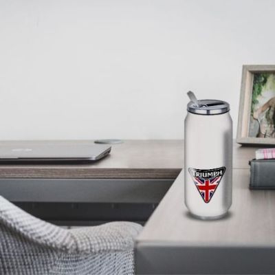 Gourde Alu et Thermos Moto Triumph UK Flag