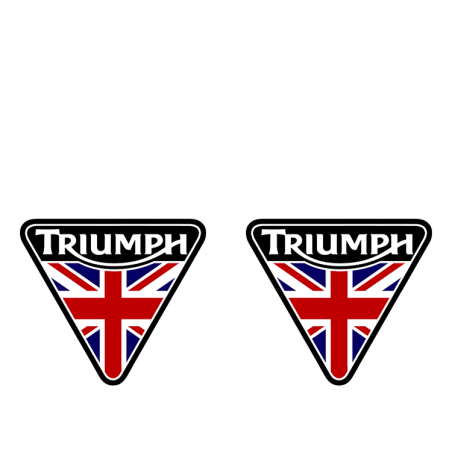 Gourde Alu et Thermos Moto Triumph UK Flag Gourde Alu et Thermos Moto Triumph UK Flag