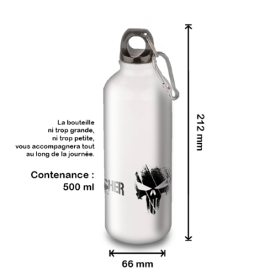Gourde Alu et Thermos The Punisher