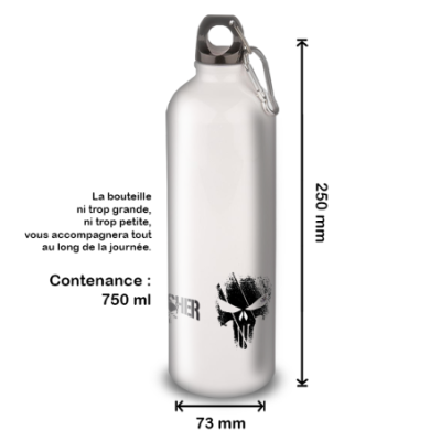 Gourde Alu et Thermos The Punisher