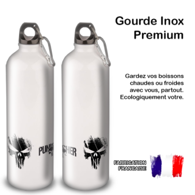 Gourde Alu et Thermos The Punisher