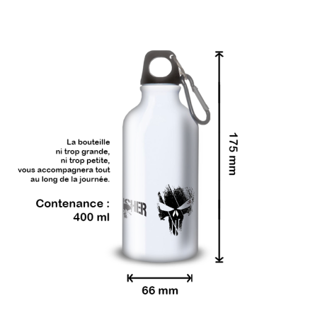 Gourde Alu et Thermos Punisher Gourde Alu et Thermos Punisher