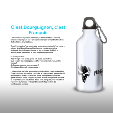 Gourde Alu et Thermos Punisher Gourde Alu et Thermos Punisher