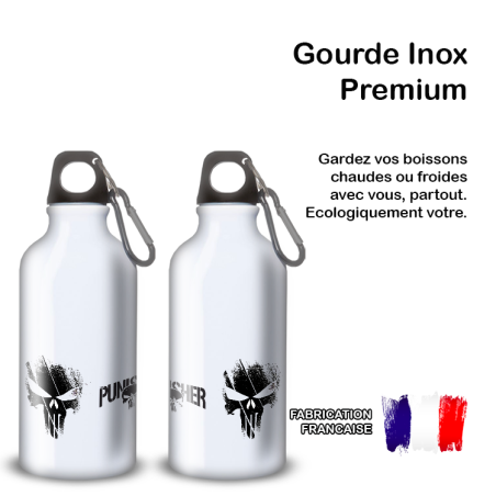 Gourde Alu et Thermos Punisher Gourde Alu et Thermos Punisher
