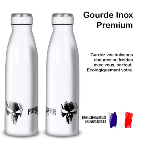 Gourde Alu et Thermos Punisher Gourde Alu et Thermos Punisher