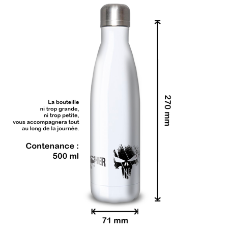 Gourde Alu et Thermos Punisher Gourde Alu et Thermos Punisher
