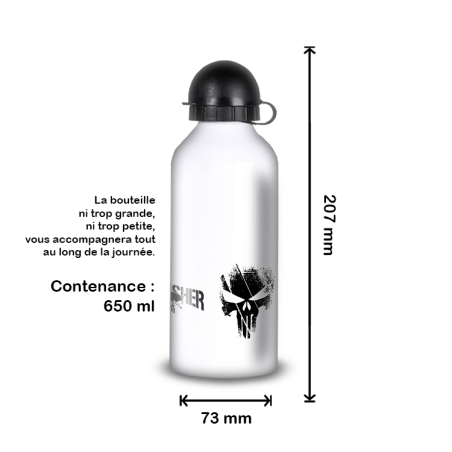 Gourde Alu et Thermos Punisher Gourde Alu et Thermos Punisher