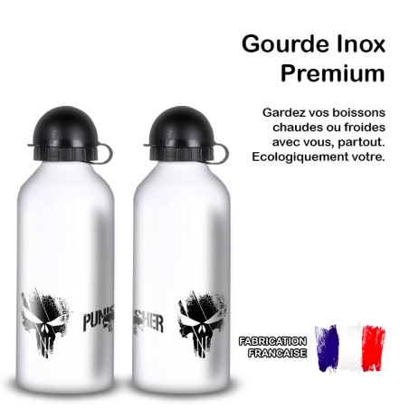 Gourde Alu et Thermos Punisher Gourde Alu et Thermos Punisher