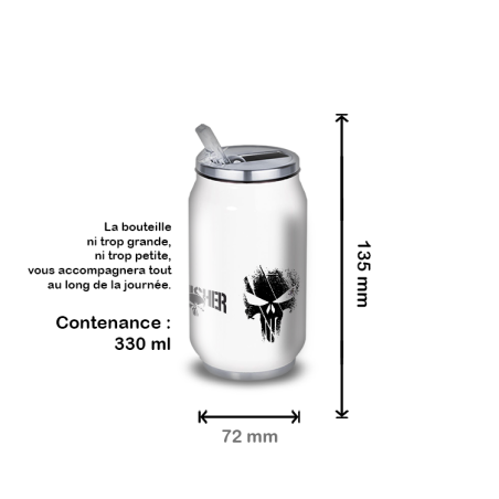Gourde Alu et Thermos Punisher Gourde Alu et Thermos Punisher