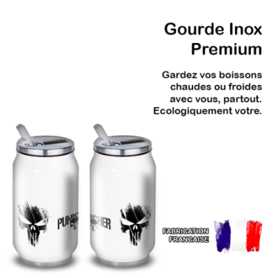 Gourde Alu et Thermos The Punisher