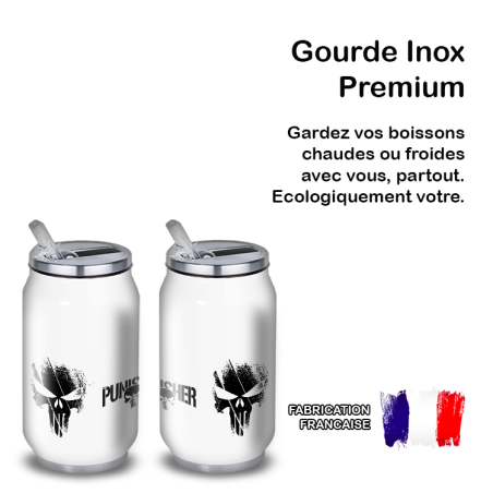 Gourde Alu et Thermos Punisher Gourde Alu et Thermos Punisher