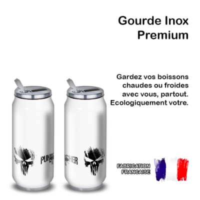 Gourde Alu et Thermos The Punisher