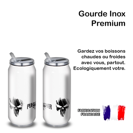 Gourde Alu et Thermos Punisher Gourde Alu et Thermos Punisher
