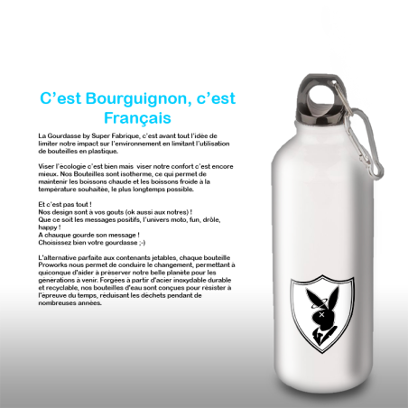 Gourde Alu et Thermos Playboy Lapin Gourde Alu et Thermos Playboy Lapin