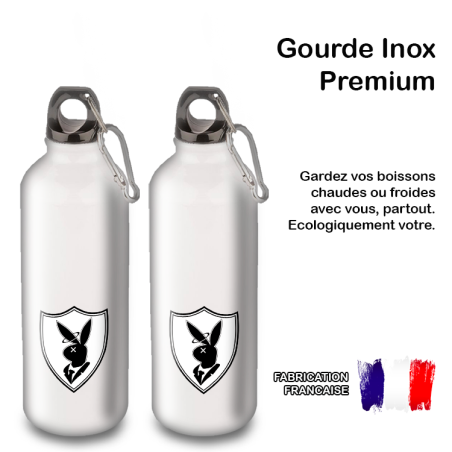 Gourde Alu et Thermos Playboy Lapin Gourde Alu et Thermos Playboy Lapin