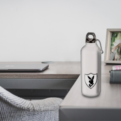 Gourde Alu et Thermos Playboy Lapin
