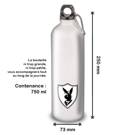 Gourde Alu et Thermos Playboy Lapin Gourde Alu et Thermos Playboy Lapin